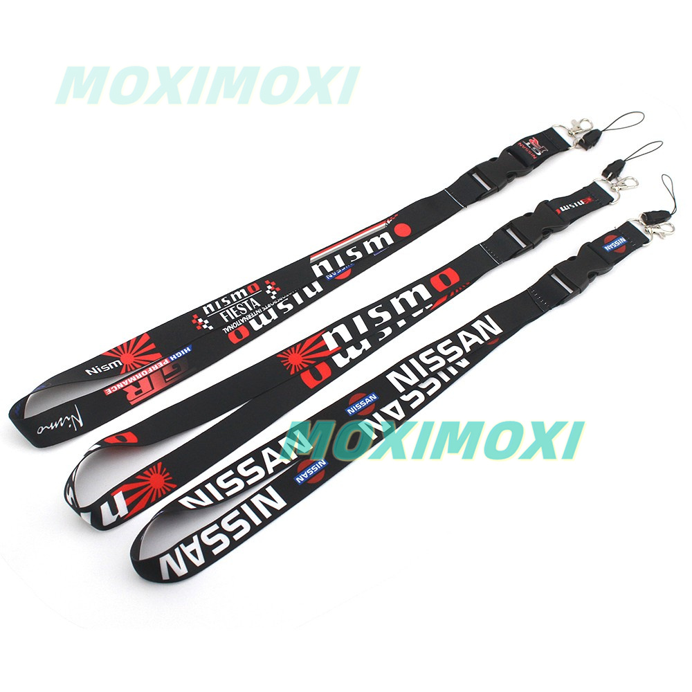 For Nissan GTR Car Key Chain Lanyard Mobile ID Card Hang Strap Nismo ...