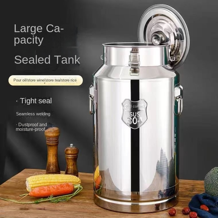 304 Stainless Steel Barrel Storage Sealed Barrels Rapeseed Oil Peanut Oil Peanut