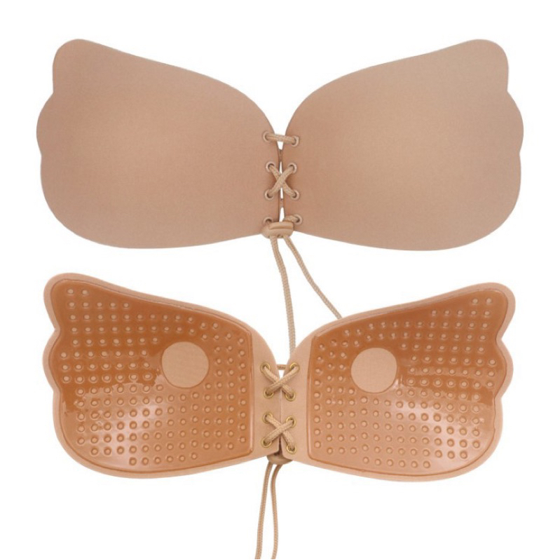 MOMO Silicon Invisible Backless Bra Self Adhesive Bra Magic Lift ...