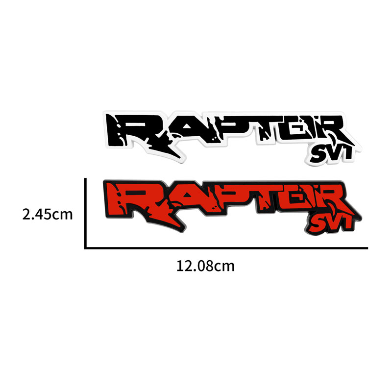 1Pcs 3D Metal Car Rear Bumper Trunk Emblem Sticker Badge Decal For Ford ...