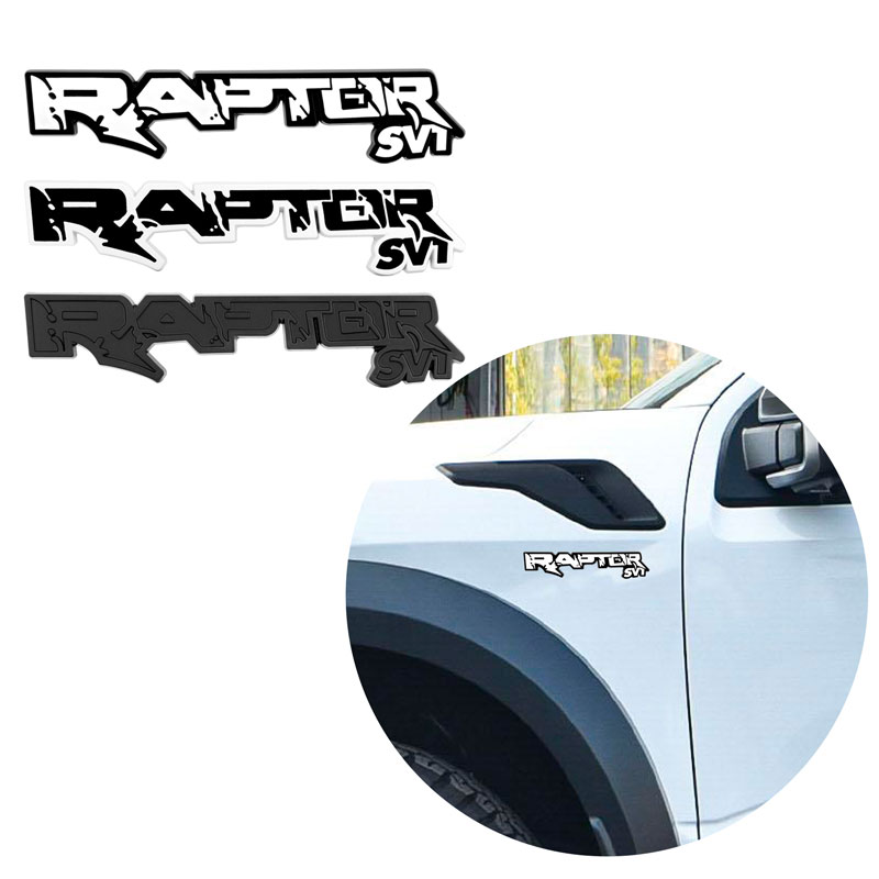 1Pcs 3D Metal Car Rear Bumper Trunk Emblem Sticker Badge Decal For Ford ...