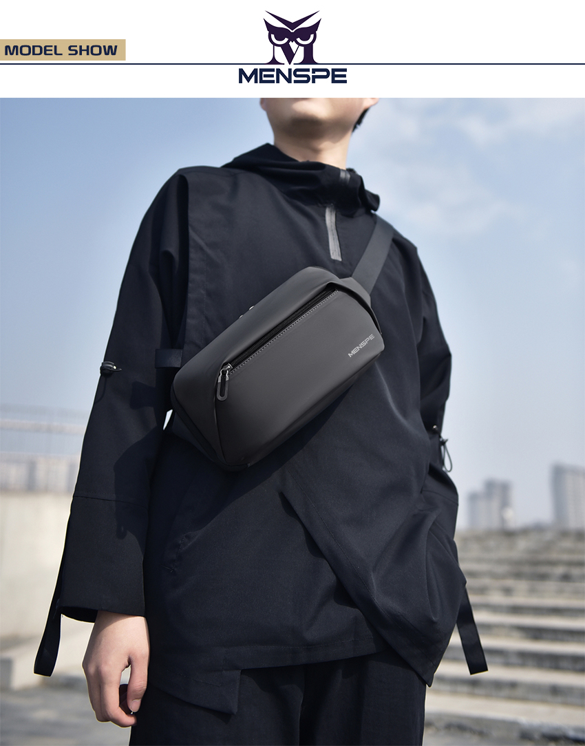 Men S Chest Bag Fashion 2026.MENSPE Waist Bags Chest Bag Men Crossbody Bags Men's Fashionable Bag ...