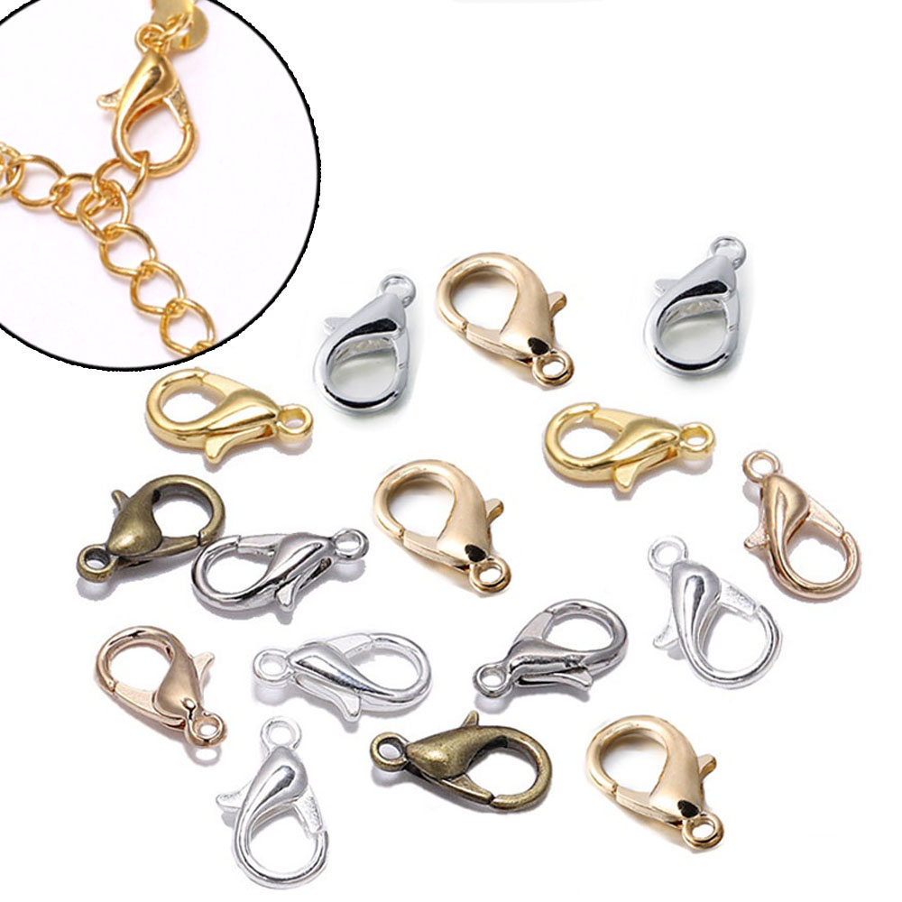 50 Pcs Lobster Clasp Bracelet Necklace Accessories | Shopee Philippines