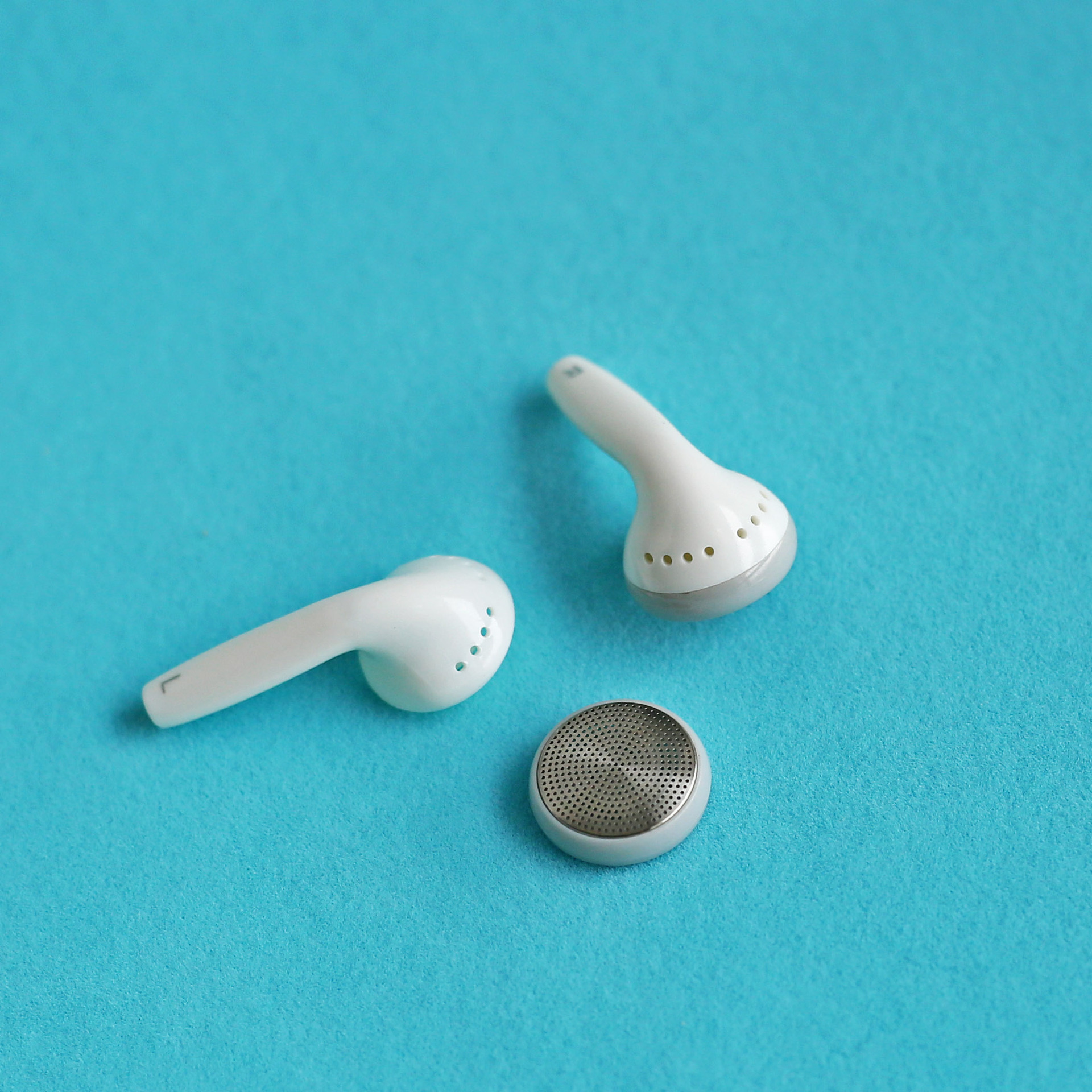 10 Pair/Lot Diy 15.4mm Earbuds Shell Flat Head Earbuds Housing Diy ...