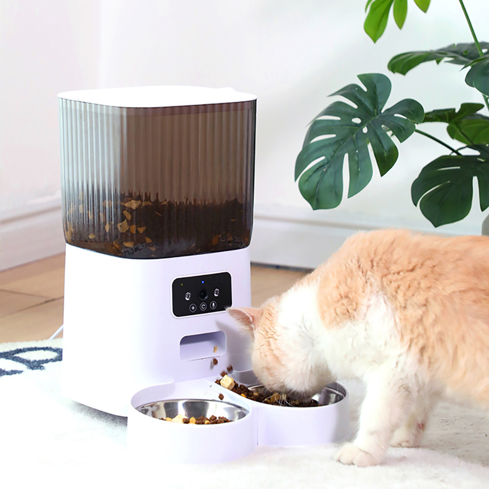 5L Pet Feeder with Camera Automatic Cat Feeder Smart Dog Food