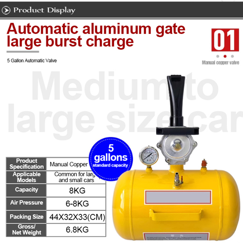 Blast tire repair inflation bucket Vacuum tire repair tool Portable ...