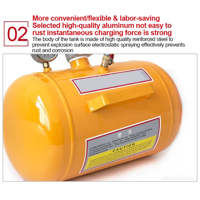 Blast tire repair inflation bucket Vacuum tire repair tool Portable ...