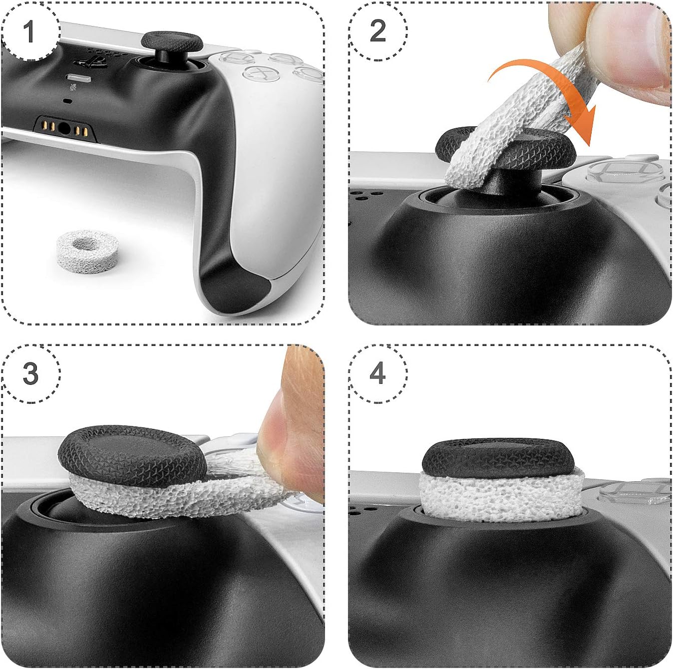 Precision Rings AIM Assist Motion Control Accessories For PlayStation 5 ...