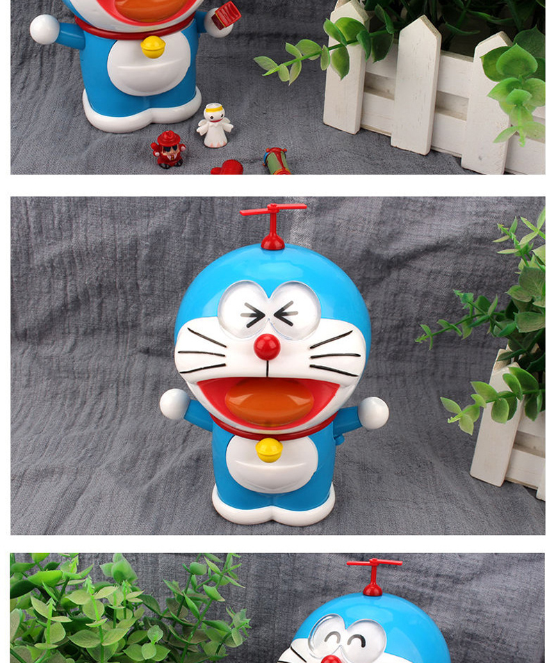 Doraemon Change Treasure Chest Change Face Pull Props Jingle Cat Toy ...