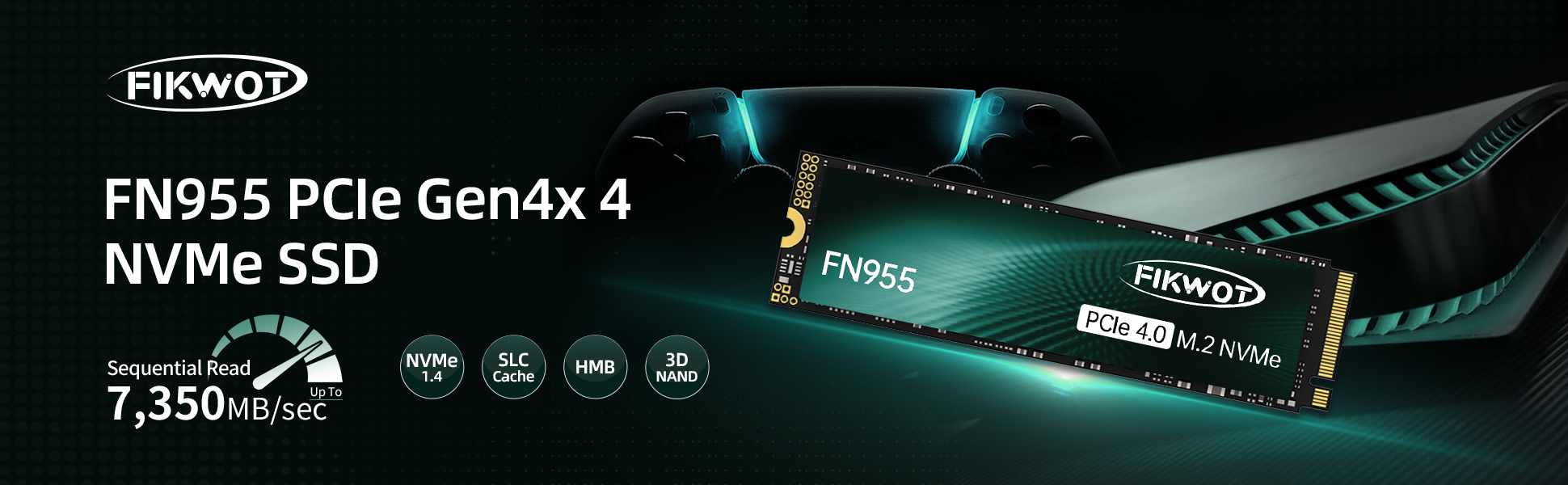 Fikwot FN955 M.2 2280 SSD PCIe Gen4 x4