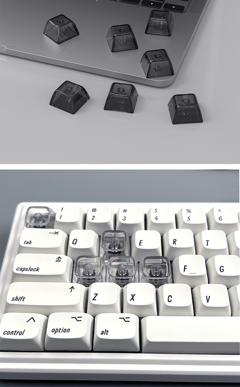 High Transparency Keycaps PC XDA Profile Keycap Custom Keycaps 1U ...