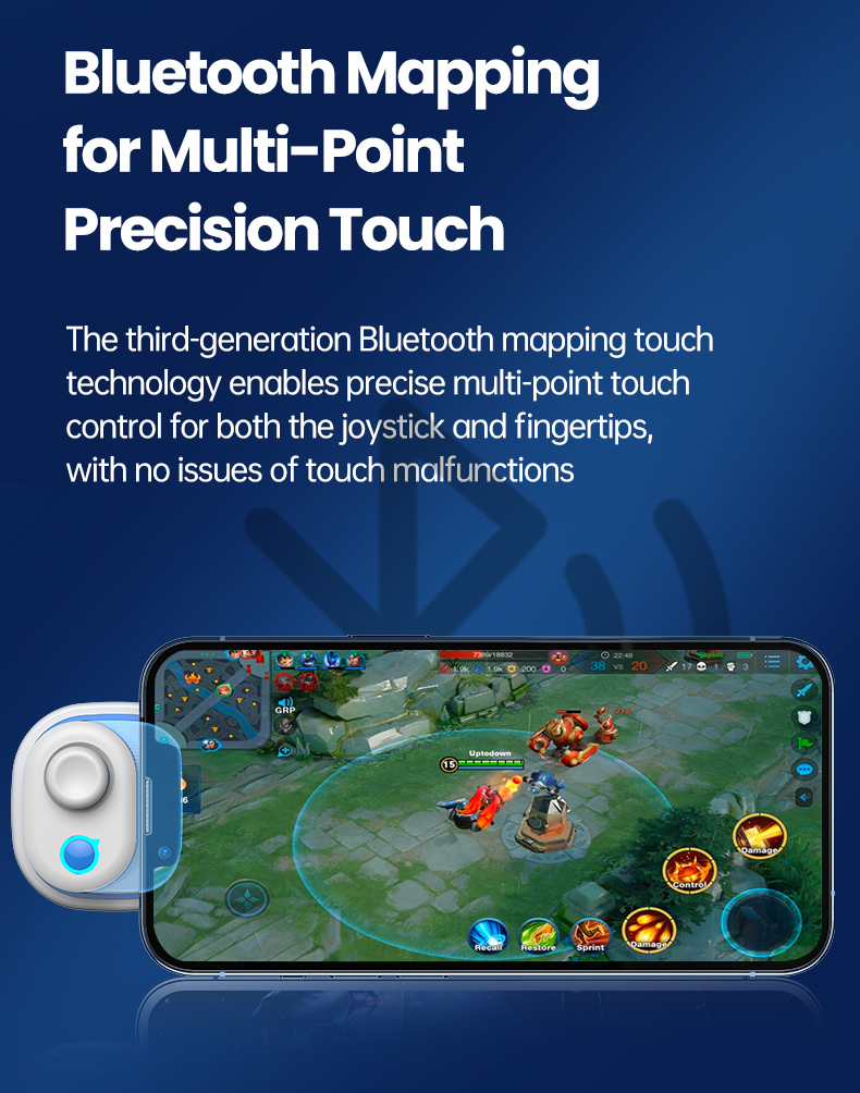 【Free Gift】HG Mobile Game Joystick Game Accessories League Of Legends ...