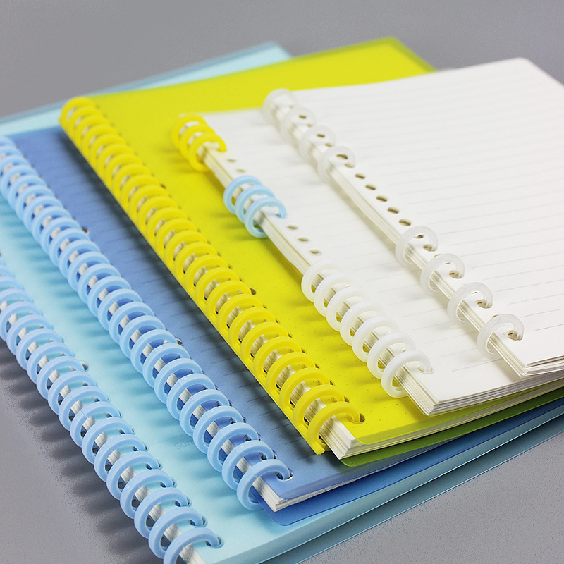 Holes Plastic Ring Binder Notebook cover( for A4/B5/A5/A6) Cuttable ...