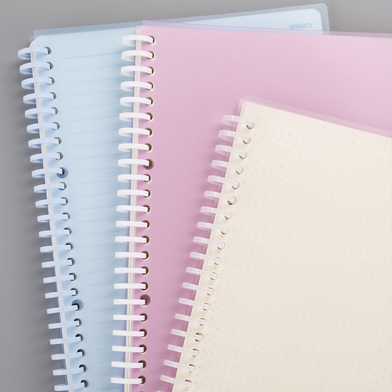 Holes Plastic Ring Binder Notebook cover( for A4/B5/A5/A6) Cuttable ...
