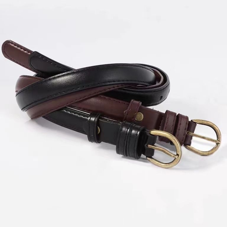 Korean retro belt female simple and fashionable personality thin belt ...
