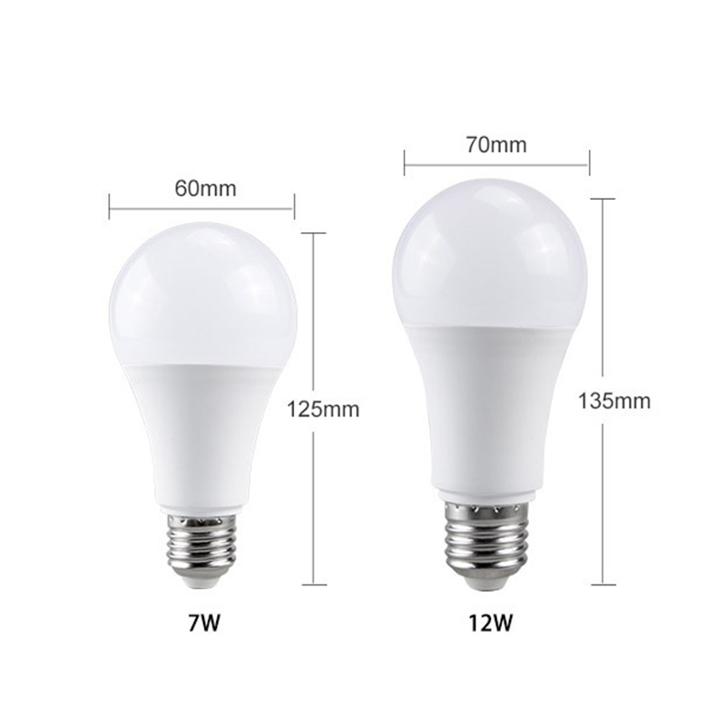 LED Sensor Bulb E27 5W 9W 12W Dusk To Dawn Smart Lamp Bulb AC85V-265V ...