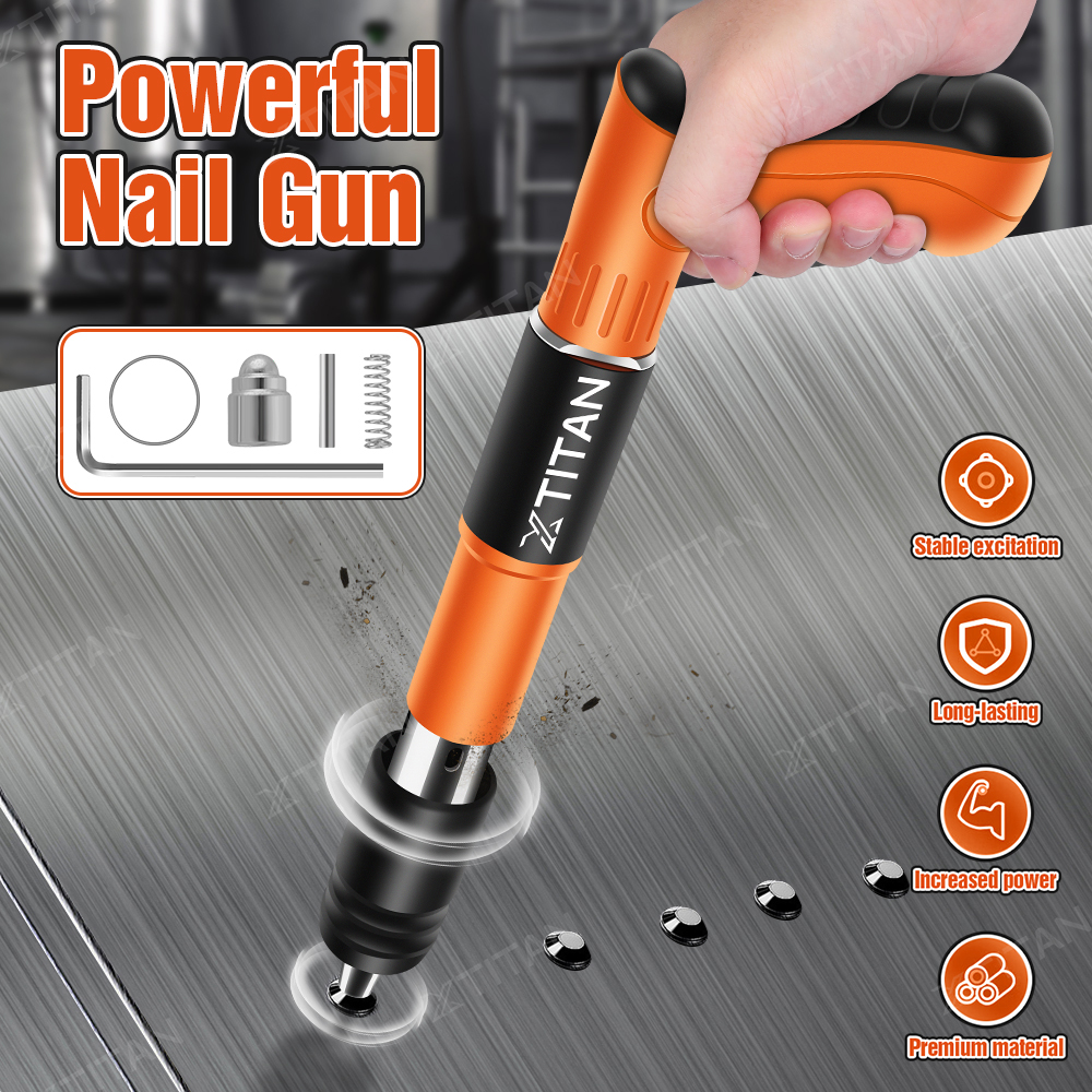 XTITAN 【Free 100pcs Nails】7.2mm Rivet Gun Tufting Gun Manual Steel ...
