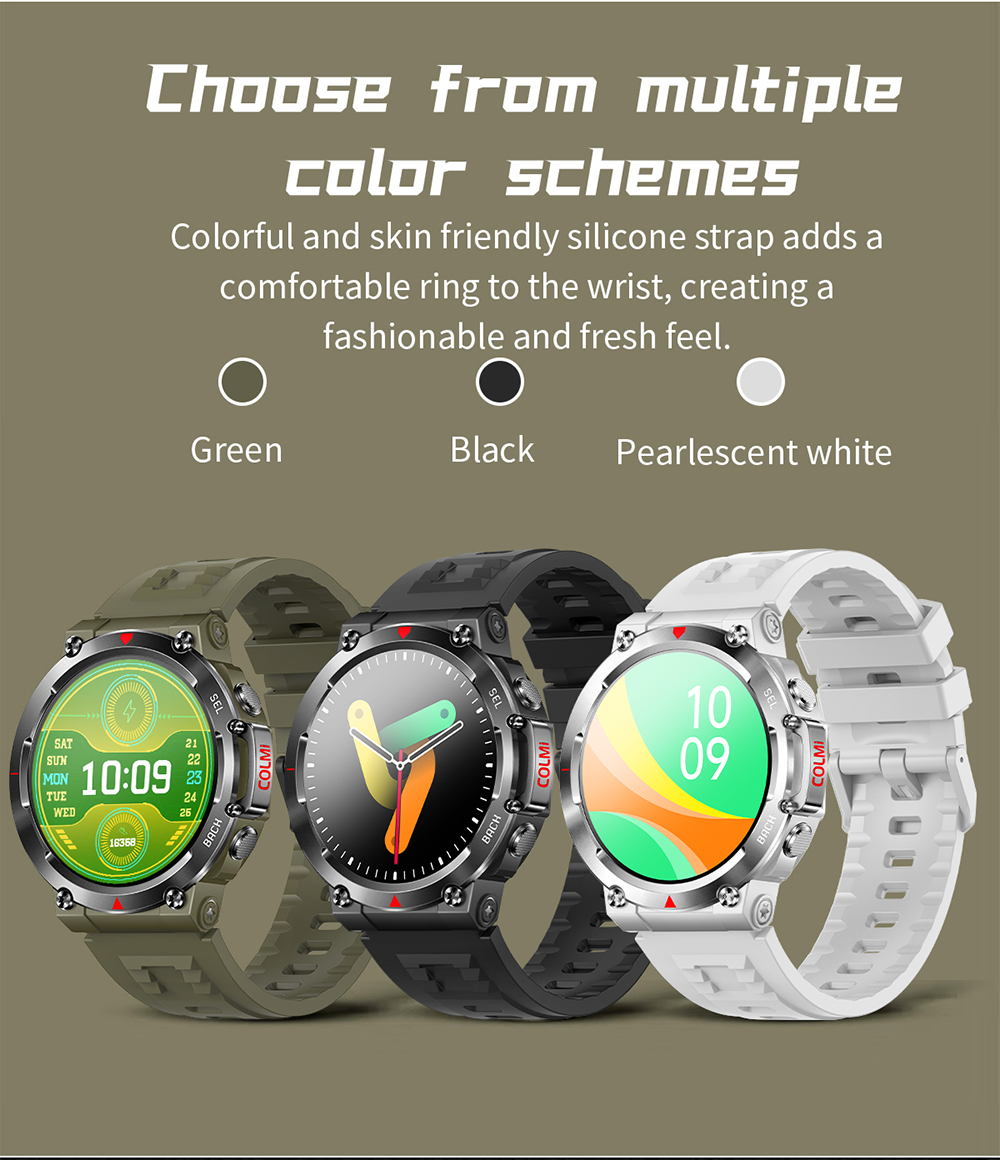 COLMI V70 Smart Watch Amoled IP68 Waterproof 410mAh Long Battery 22 MM ...