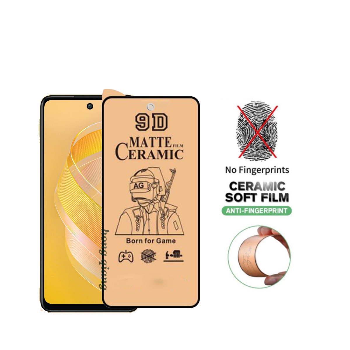 (4 in 1)Suitable for Infinx Smart 8 Screen Ceramic Film Infinx Smart 7 ...