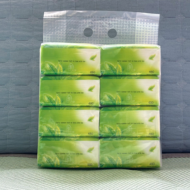tree care green tea tissue toilet/facial paper for bathrooms | Shopee ...