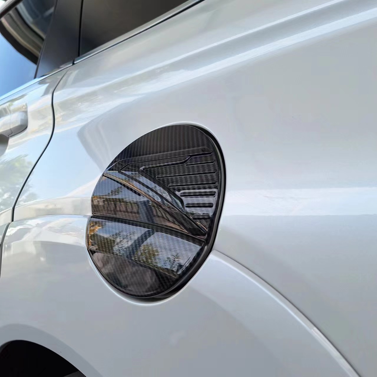Toyota Veloz W101 (2022-Present) Carbon Fiber Pattern Rearview Mirror ...