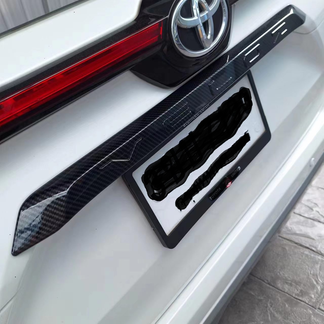 Toyota Veloz W101 (2022-Present) Carbon Fiber Pattern Rearview Mirror ...