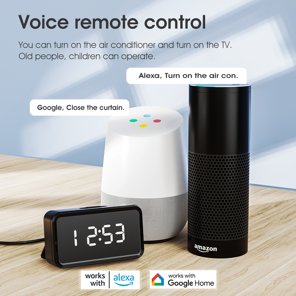 SMATRUL Tuya Smart Wifi Infrared IR Remote Control With Time Air ...