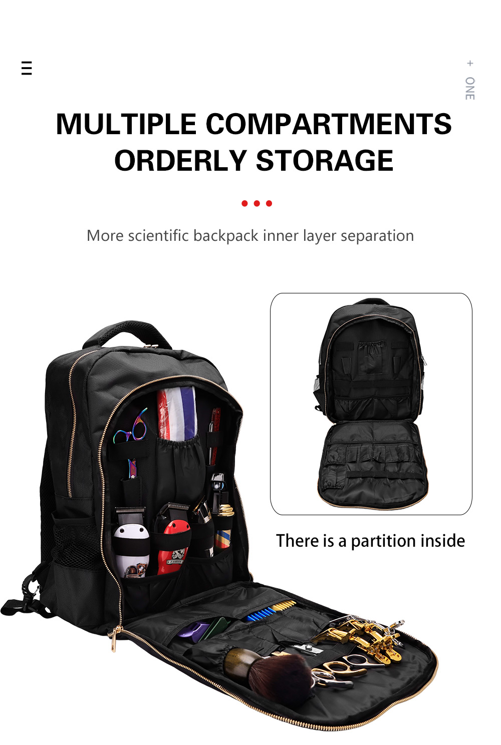 Spot #Hairdressing Backpack Hairstylist Oil Head Tool Bag Barber Shop ...