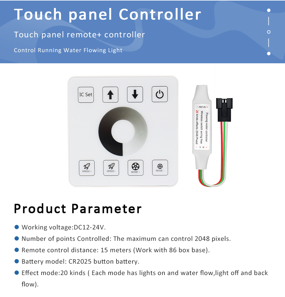 DC 24V WS2811 Horse Race LED Strip Lights Running Water Flowing ...