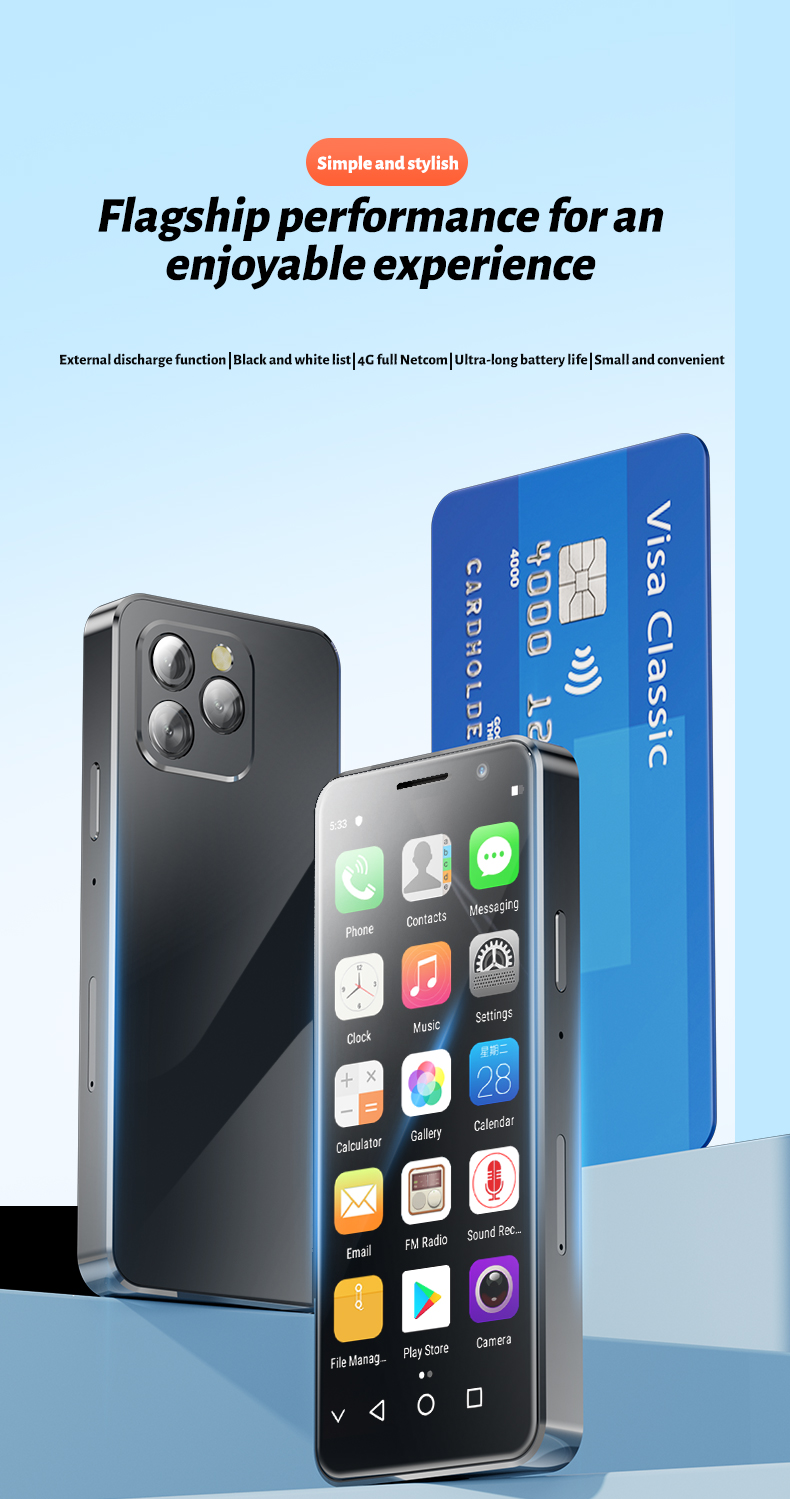 4G phone 4 inch Screen 4G android smart phone with WIFI Dual cameras ...