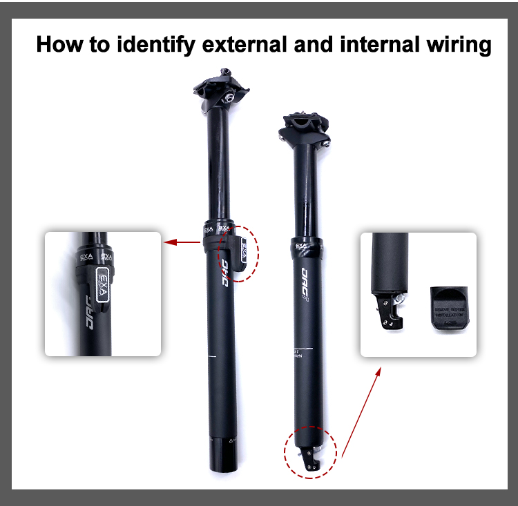 KS EXAFORM JAG External JAG-I Internal Routing Hydraulic Dropper ...