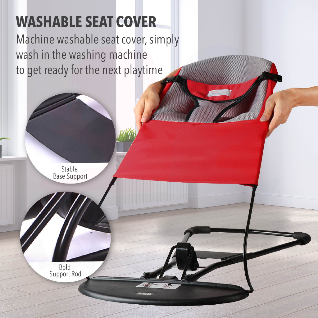 Foldable Rocking Chair For Baby Soft Newborn Baby Bouncing Chair Baby ...