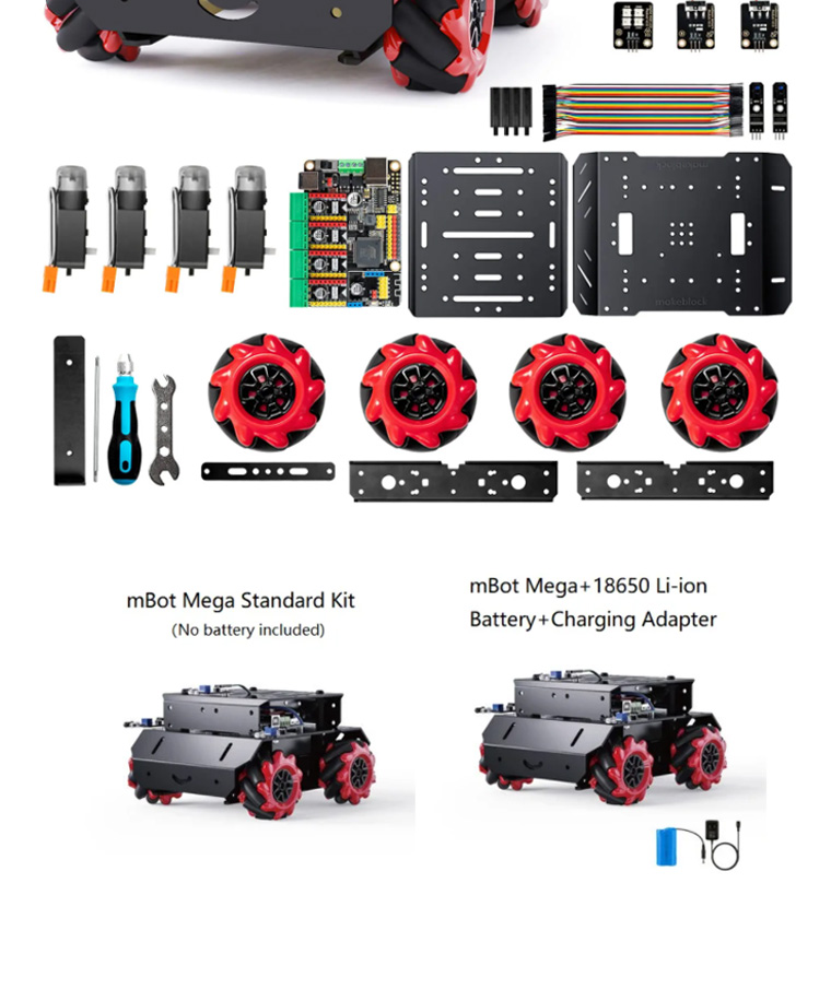 Makeblock mBot Mega Robot Kit, Compatible with Raspberry Pi, Coding ...