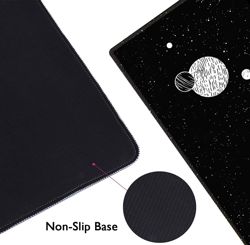 Solar system Mousepad LargeMousepad Gaming Mouse pad Stitched Edge ...