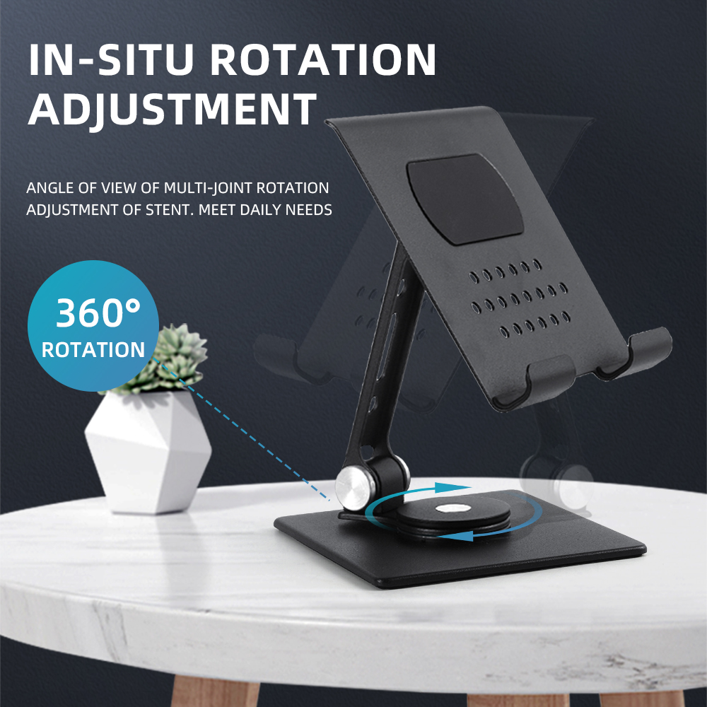360°Rotation Phone Stand Tablet Stand Foldable Tablet Holder Phone ...