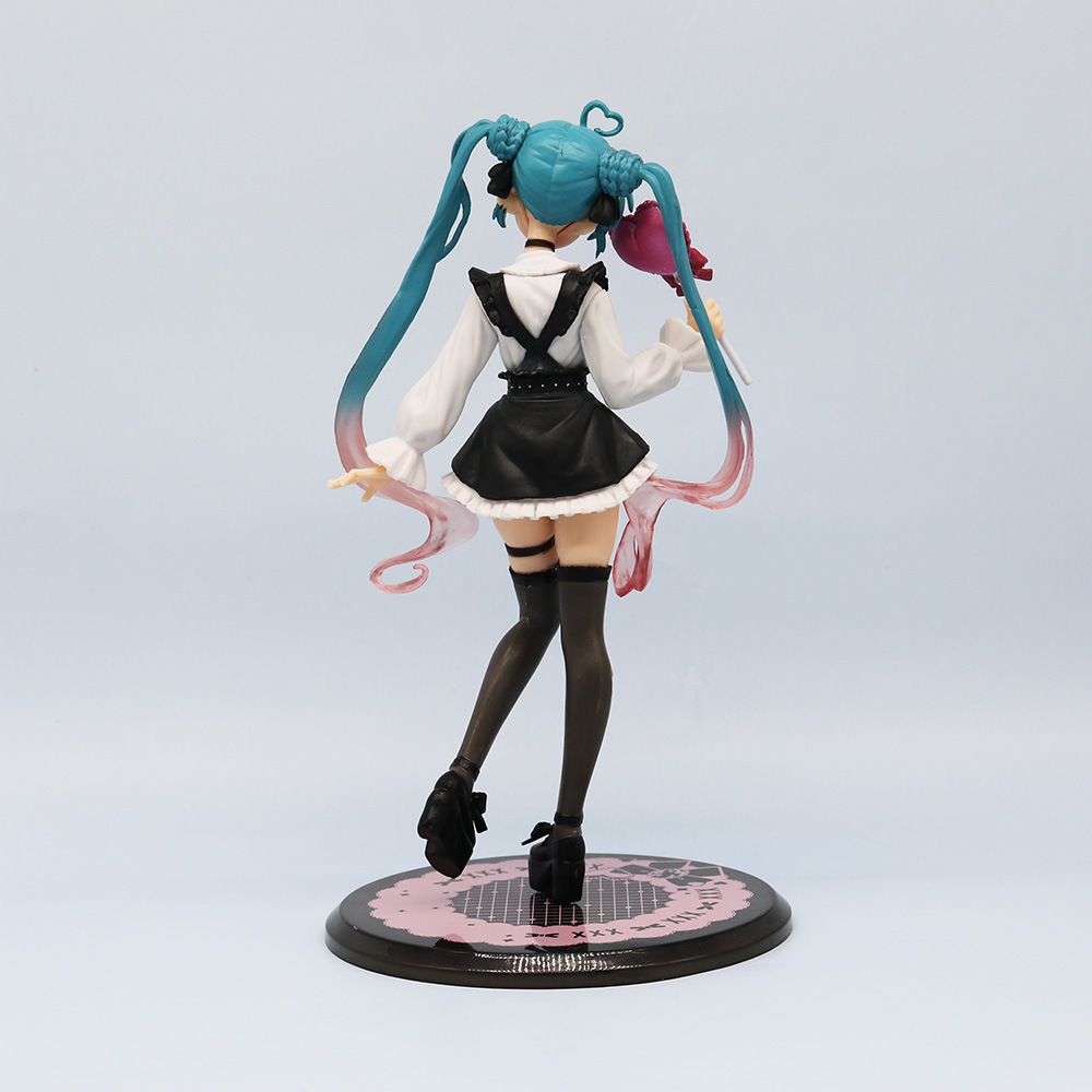 19cm Japan Anime Virtual Idol Hatsune Miku Figure Miku Vocaloid Love ...