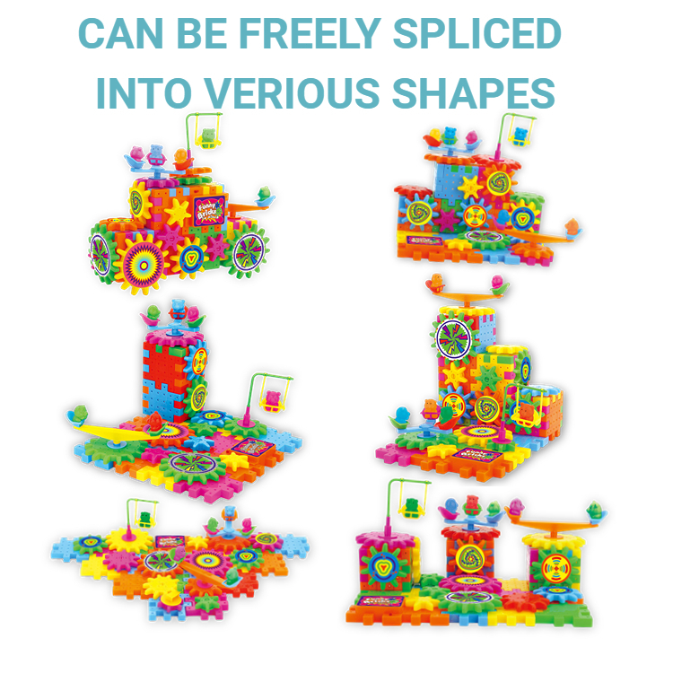 Big Building Blocks Blocks Kids Set Gift Toys for Kids DIY electric ...