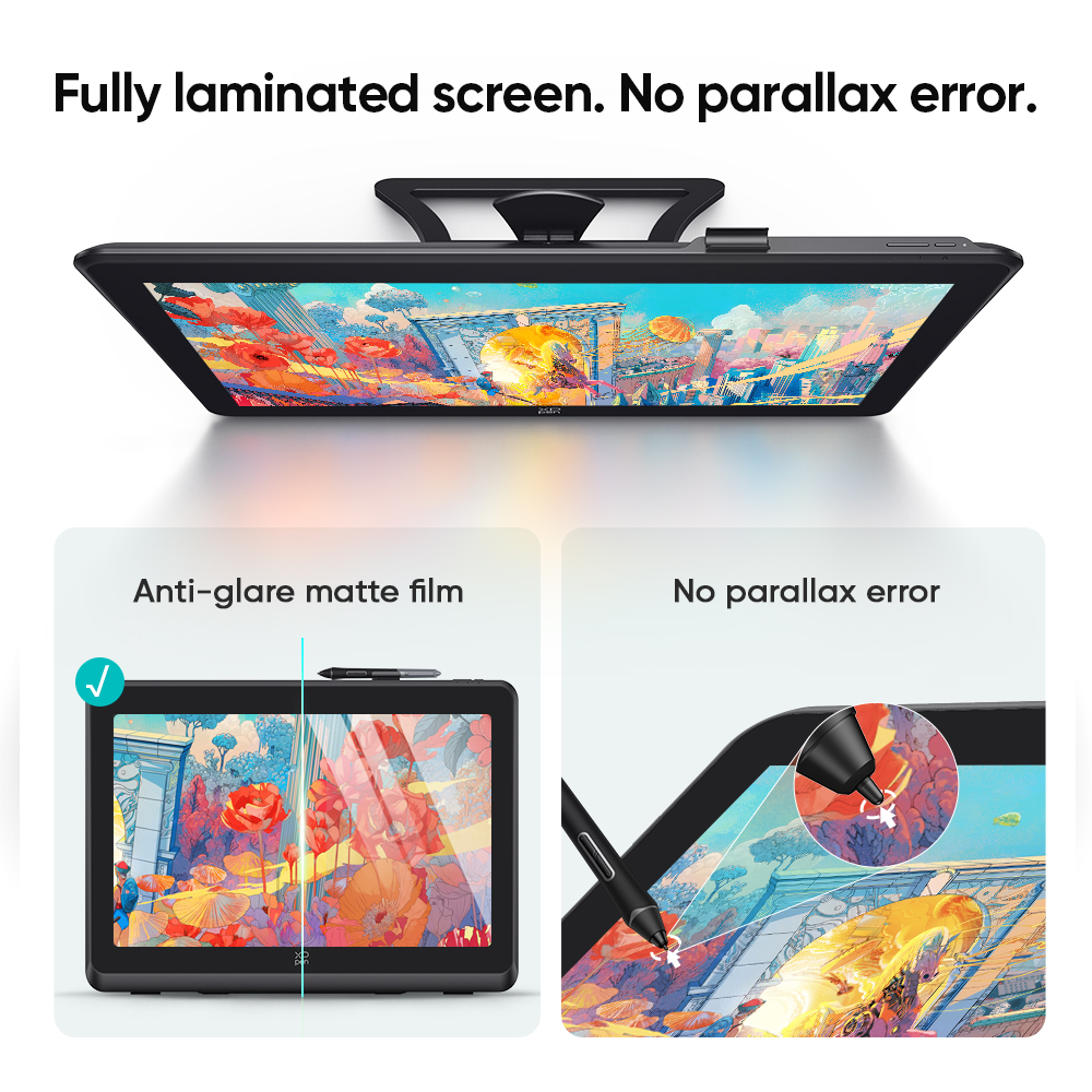 XPPen Artist 22 Plus Pen Display 22inch Drawing Monitor With 16K Levels ...