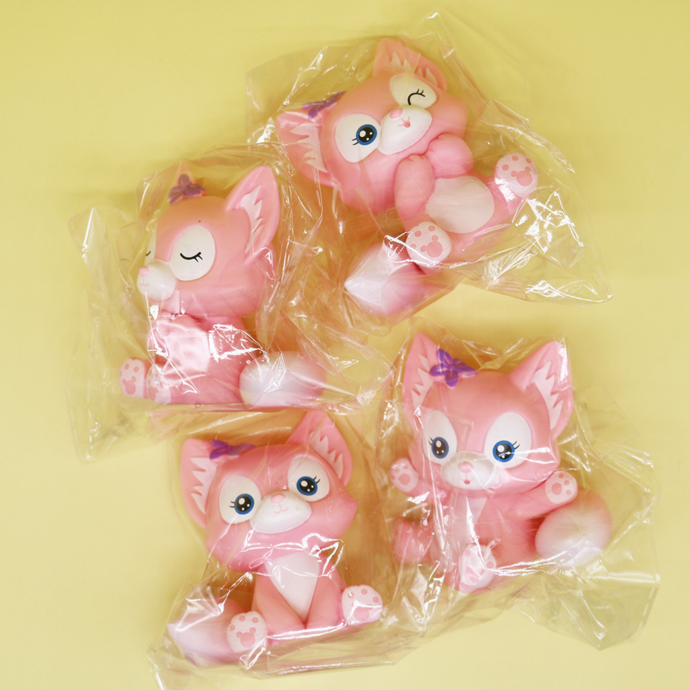 4Pcs/Set 7cm Disney Anime Cartoon LinaBell Figure Cute Kawaii Fox Lina ...