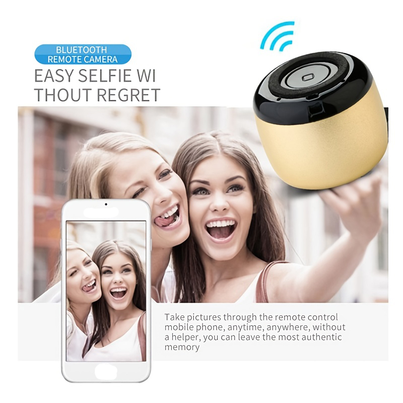 M1 Wireless Mini Bluetooth Speaker Metal Outdoor Subwoofer Stereo Sound ...