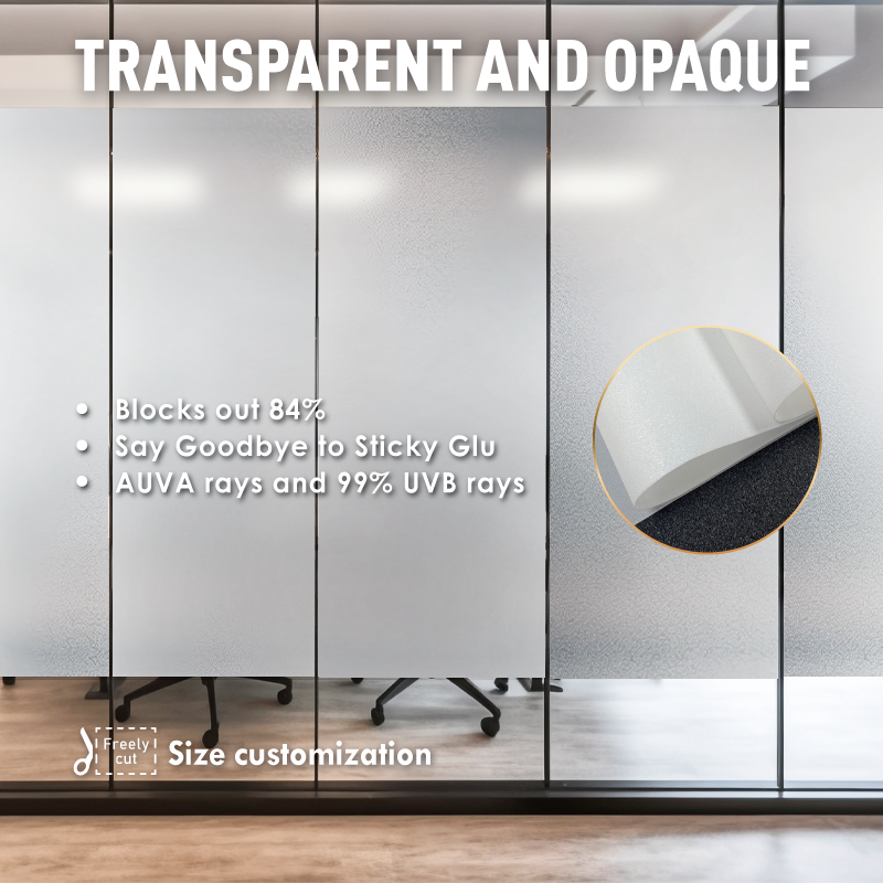 Frosted window glass sticker door film tinted sticker for window film