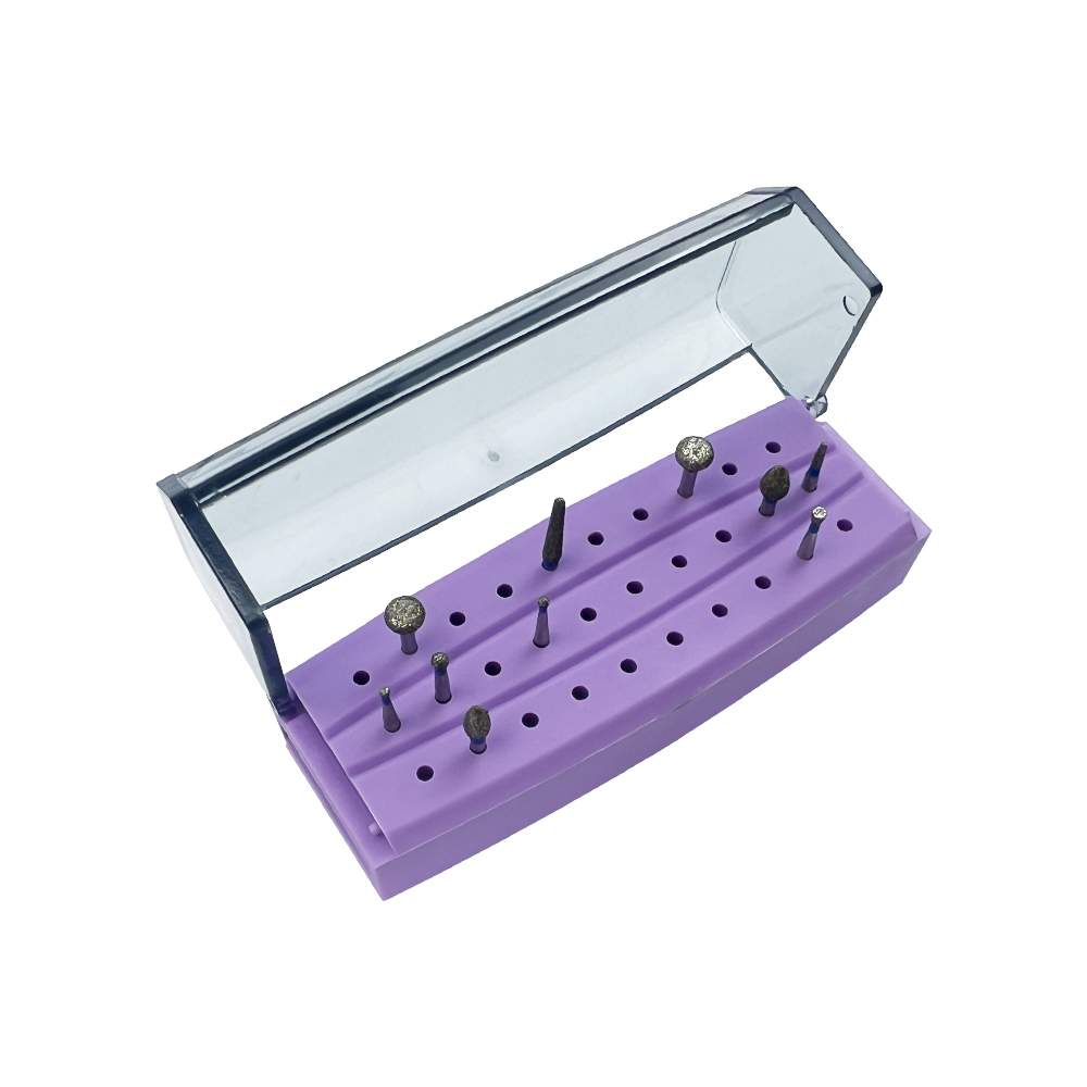 RS Round Bur Drill Stand – Dental Organizer For Instruments & Rotary Files (Made In Israel)
