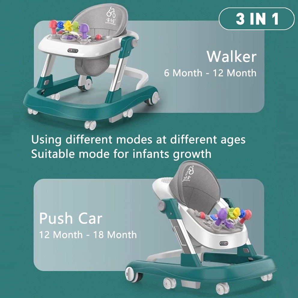 Free Shipping Walker for Baby Boy 3 Modes Racing Car Baby Walker with Music Height Adjustable Shopee Philippines