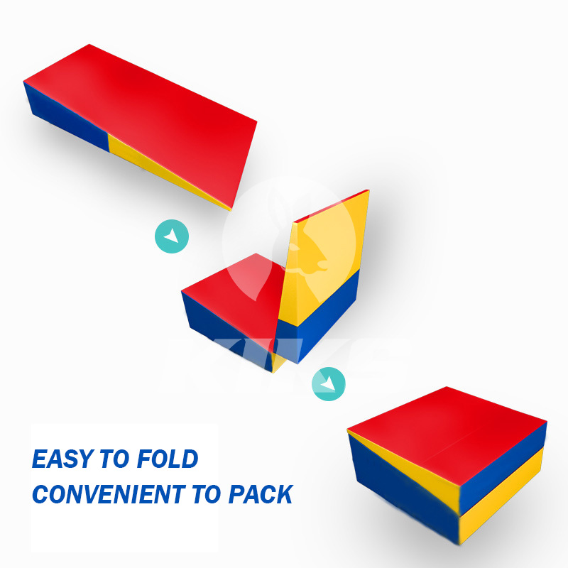 Wedge Mats Kids Incline Cheese Mat, Folding Exercise Aerobics ...