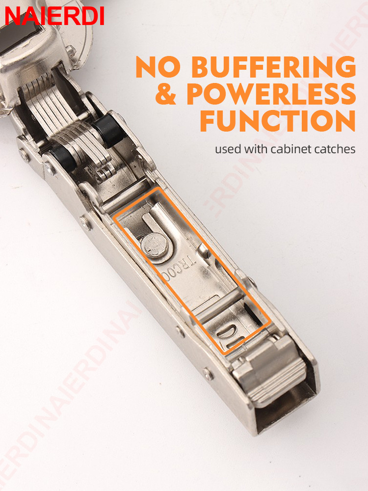 NAIERDI Automatic Cabinet Door Closer Push to Open Cabinet Catches ...