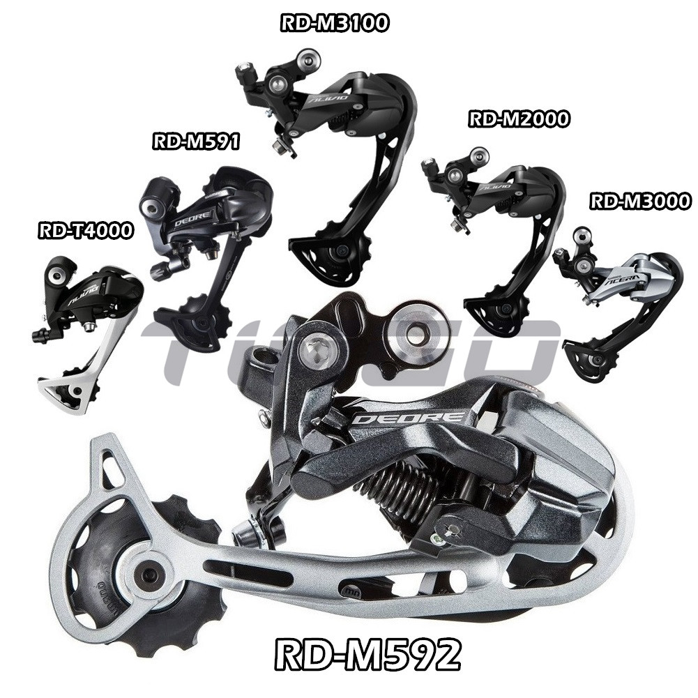 Shimano DEORE ALIVIO ACERA ALTUS RD-M592 RD-M591 RD-M3100 RD-T4000 RD ...