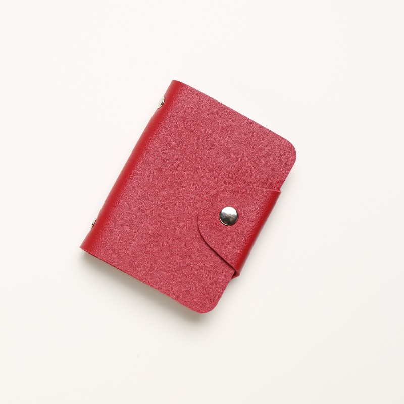 Simple Small 24 Card Slots Exquisite Card Holder Coin Purse Lightweight ...