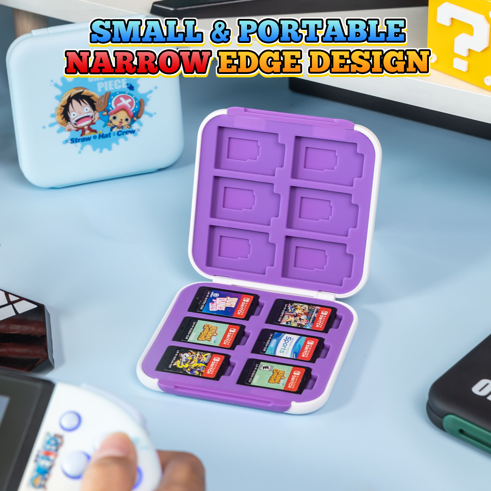 IINE ONE-PIECE Cassette Box 12 Card Case Compatible Nintendo Switch ...