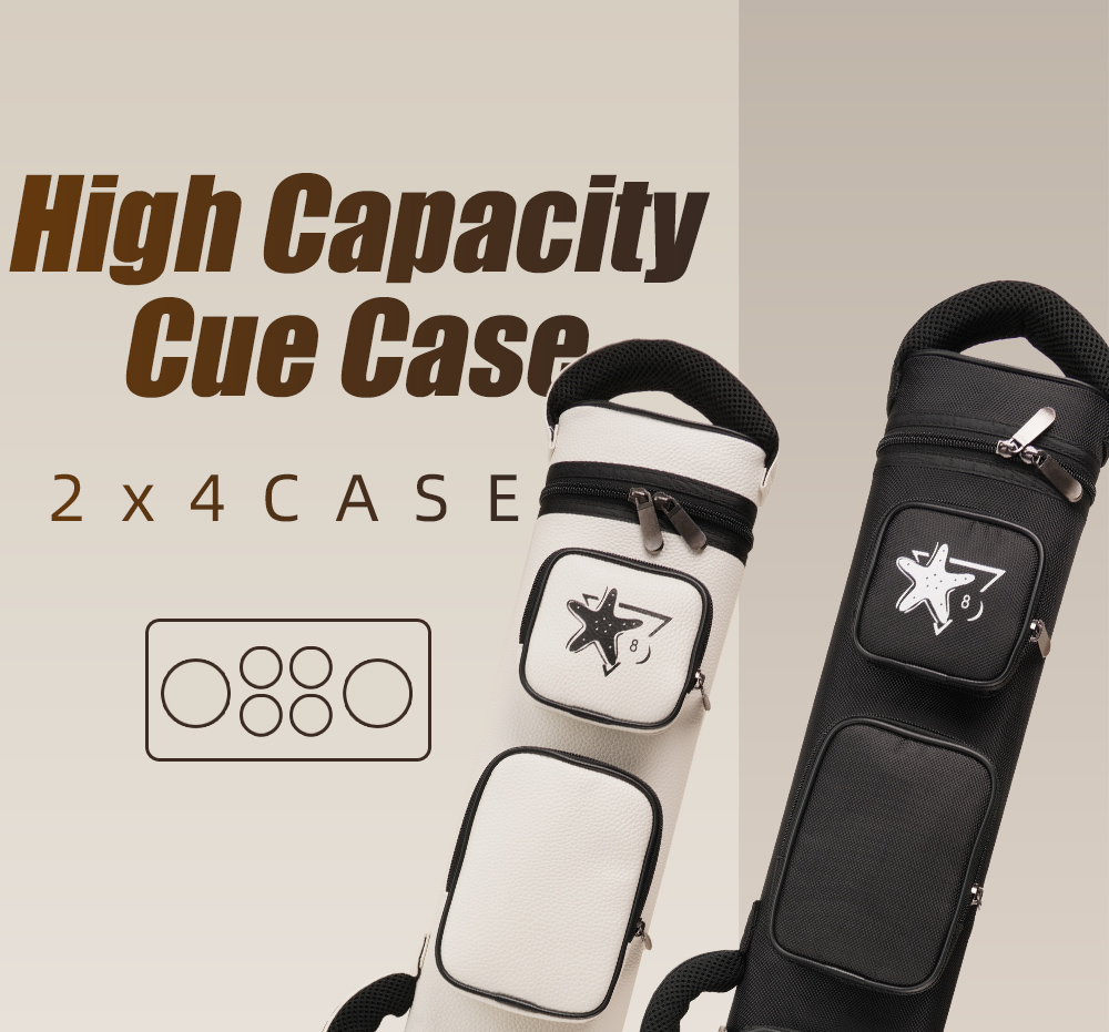 CRICAL Cue Case Bag 2Butts 4Shafts Hard 2x4 Pool Case 86cm Length Oxford  Cloth Billiard Stick Carrying Case Billiard Accessories - AliExpress