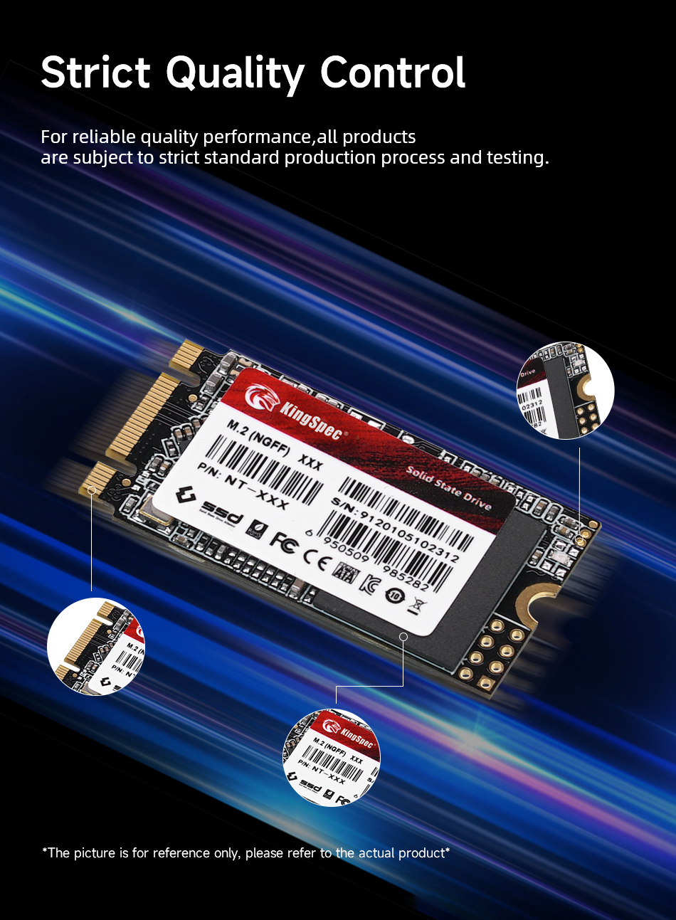 KingSpec M.2 SSD 2242 SATA3 128GB 256GB 512GB HDD 2242mm NGFF M2 SATA ...